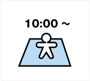 場所取りは、当日１０時からとなります。